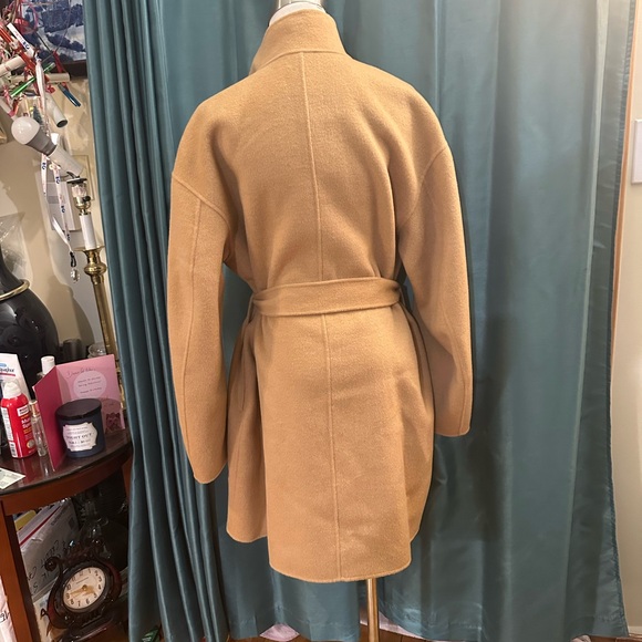 Filippa K NWT Camel Belted Women's Coat - Picture 4 of 6
